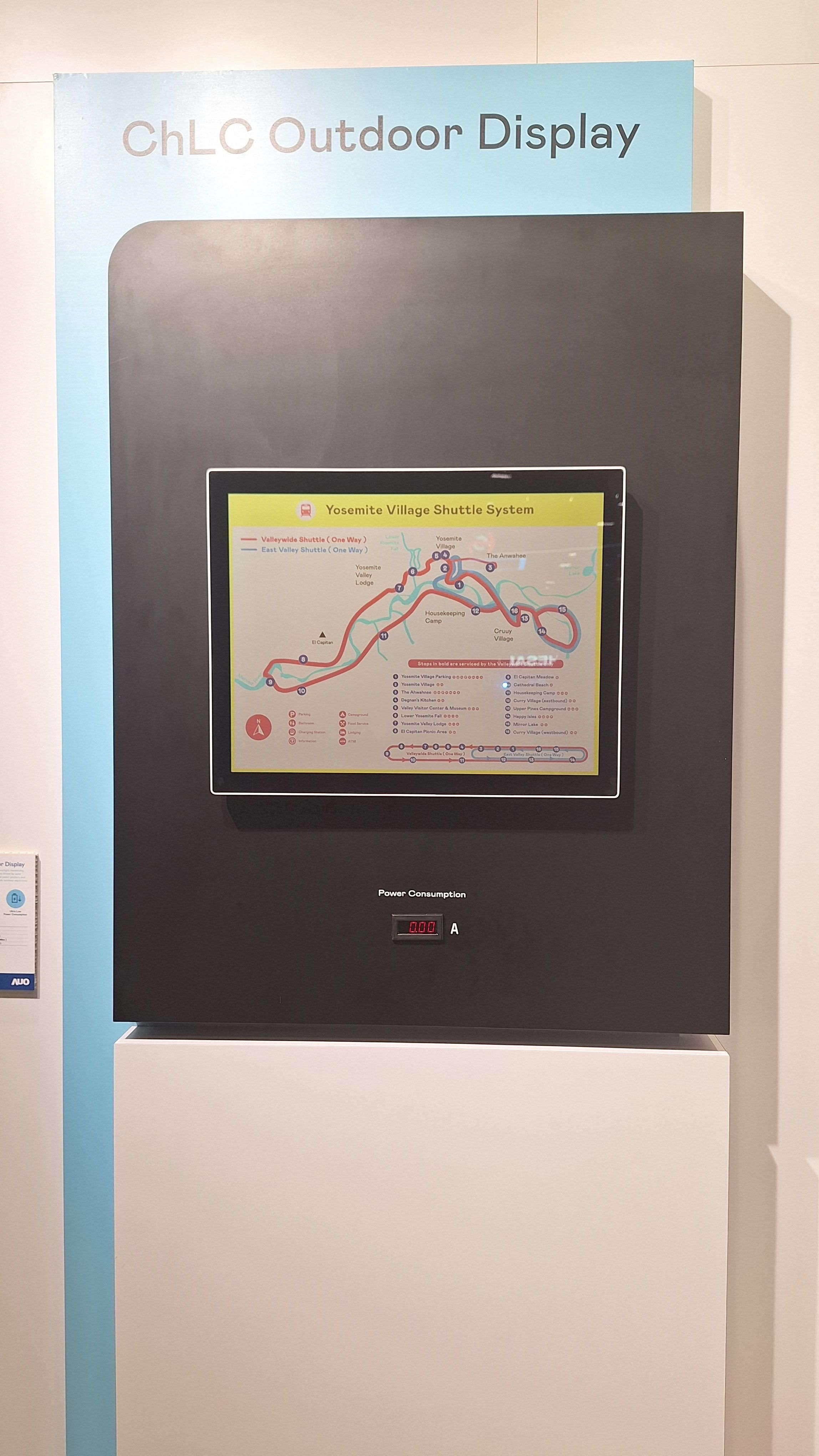 大发平台的「胆固醇液晶超低耗能户外全彩显示器」不只环保省电，且符合户外严苛使用环境，拥有在摄氏-30度至85度下的宽温使用优势，并且强光愈强愈能呈现绝佳的色彩饱和度及显示效果，易于安装的特性将成为户外电子看板的新首选。