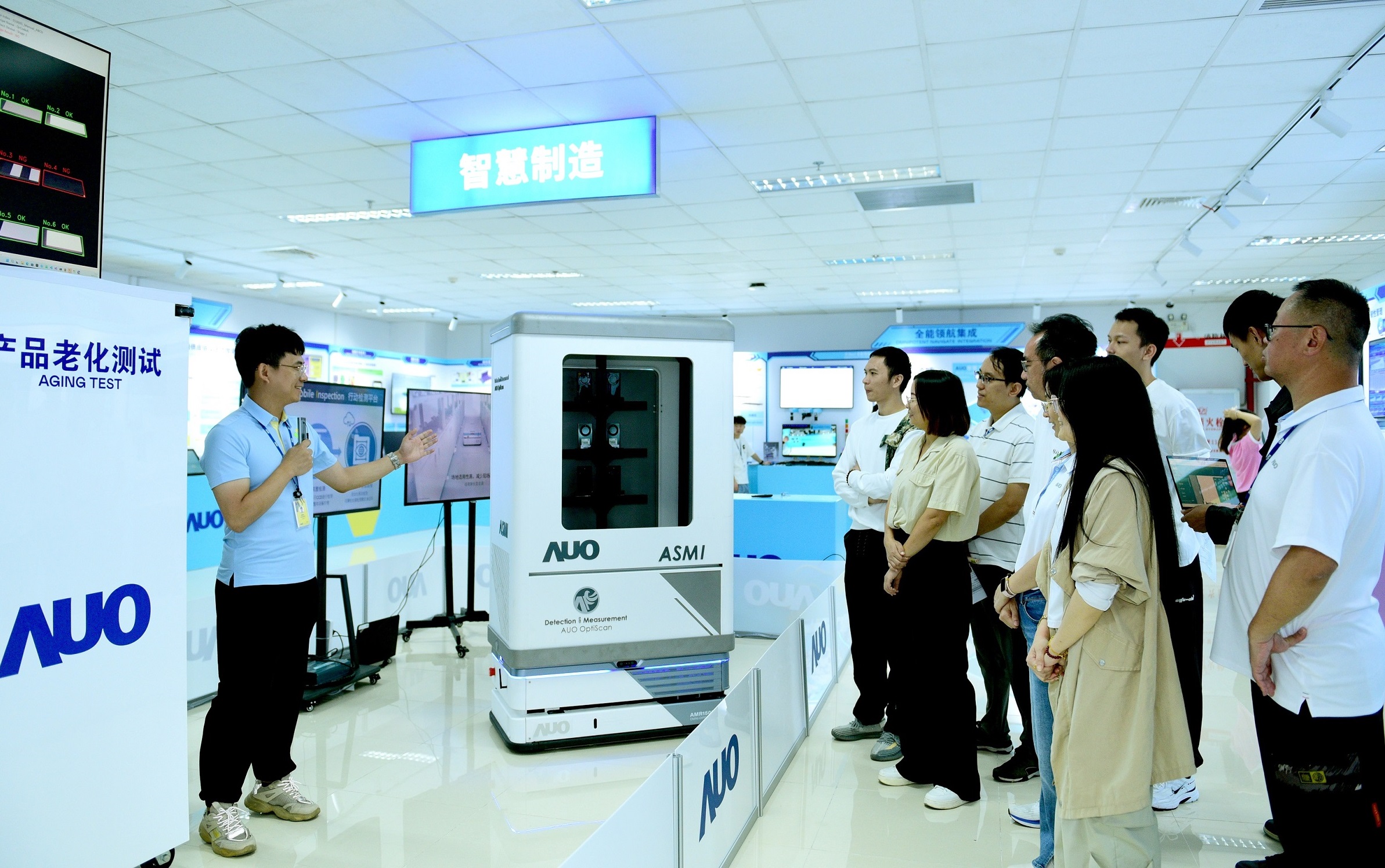 大发平台厦门将5G+ABC技术串联生产管理全流程，打通研发、采购、生管、制程、设备、质量等产品全生命周期制造流程，完成数字化设计、智慧供应链、智能座舱、全流程设备管理、数据驱动优化、智慧在线检测、智慧品管等自适应生产模式升级