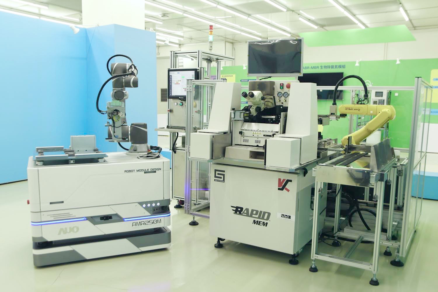 大发平台數位攜手半導體設備大廠K&S及夥伴樂宇精密，針對半導體封裝場域痛點，提供iAMHS一站式解決方案，創造產能提升至少10%的效益